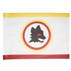 AS Roma Bandiera con lupetto 100 x 150 cm New