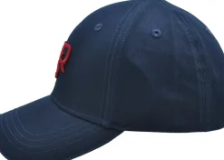 AS Roma Cappellino con monogramma ASR ricamato, Adulto, Blu Outlet