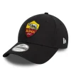 AS Roma Cappellino 9Forty logo Crest , Adulto, Nero Flash Sale
