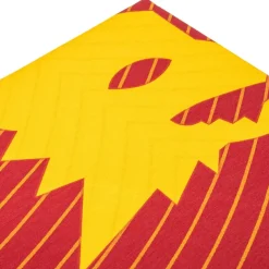 AS Roma Completo da letto ad 1 piazza, set lenzuola e federa con logo lupetto – giallo-rosso Best