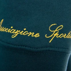 AS Roma Felpa con cappuccio Heritage , Adulto, Verde Discount