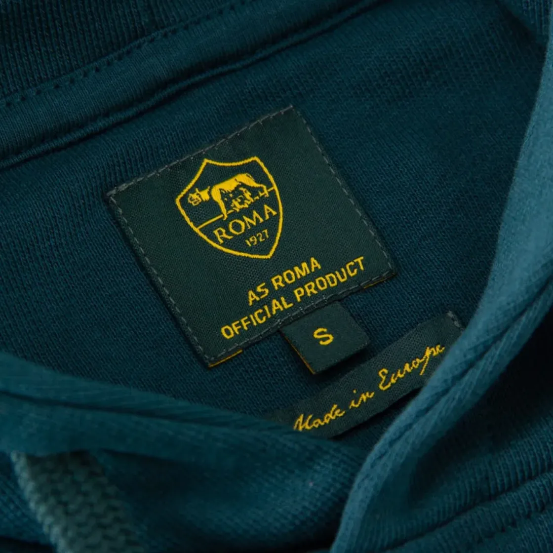 AS Roma Felpa con cappuccio Heritage , Adulto, Verde Discount