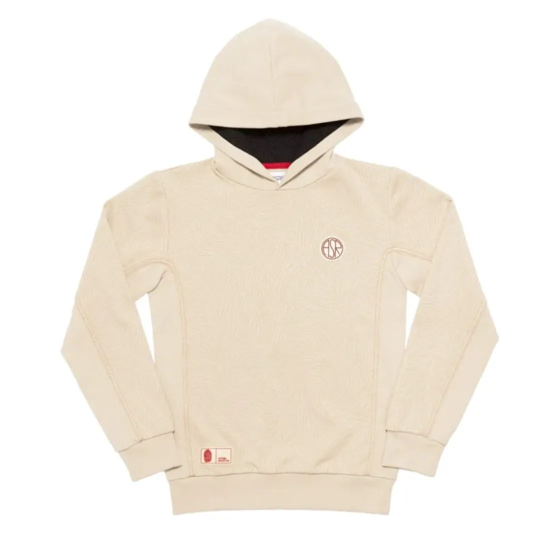 AS Roma Felpa con cappuccio logo ASR, Bambini, Crema New