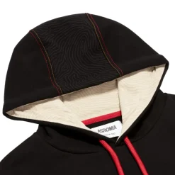 AS Roma Felpa con cappuccio logo ASR, Uomo, Nero Online