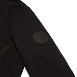 AS Roma Felpa con cappuccio logo ASR, Uomo, Nero Online