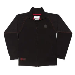 AS Roma Giacca track logo ASR, Bambini, Nero Hot