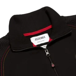 AS Roma Giacca track logo ASR, Bambini, Nero Hot