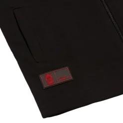 AS Roma Giacca track logo ASR, Bambini, Nero Hot