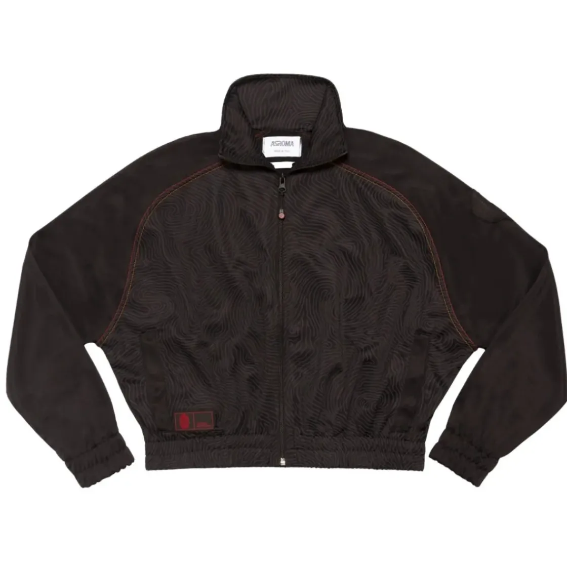 AS Roma Giacca track logo ASR, Donna, Nero Discount