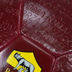 AS Roma Pallone con pattern Forza Roma in rilevo, taglia 5 Online