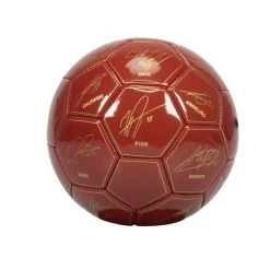 AS Roma Pallone da calcio con autografi calciatori 2024/25, Taglia 1 New