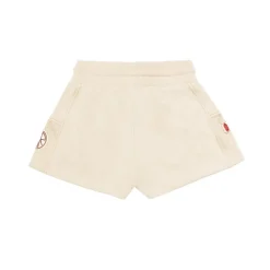 AS Roma Pantaloncini logo ASR, Donna, Crema Best Sale