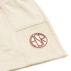 AS Roma Pantaloncini logo ASR, Donna, Crema Best Sale