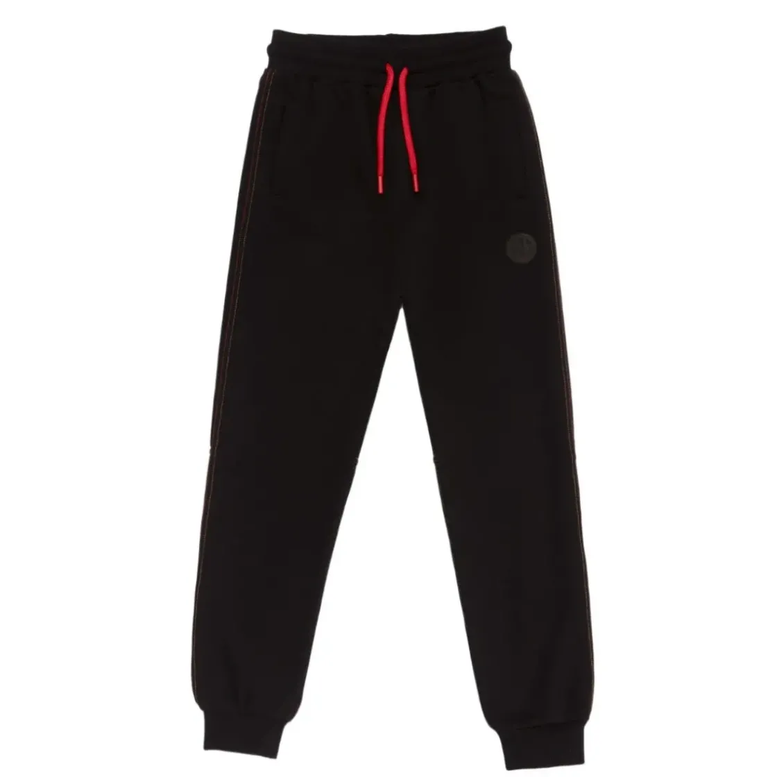 AS Roma Pantaloni jogger logo ASR, Bambini, Nero Sale
