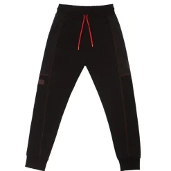 AS Roma Pantaloni jogger logo ASR, Donna, Nero Discount