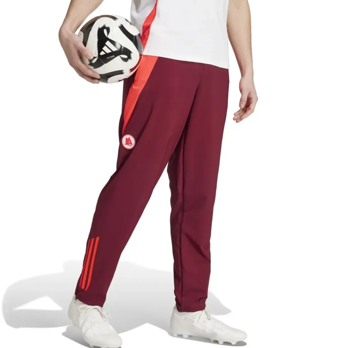 AS Roma Pantaloni pre-match , Bordeaux, Uomo Discount