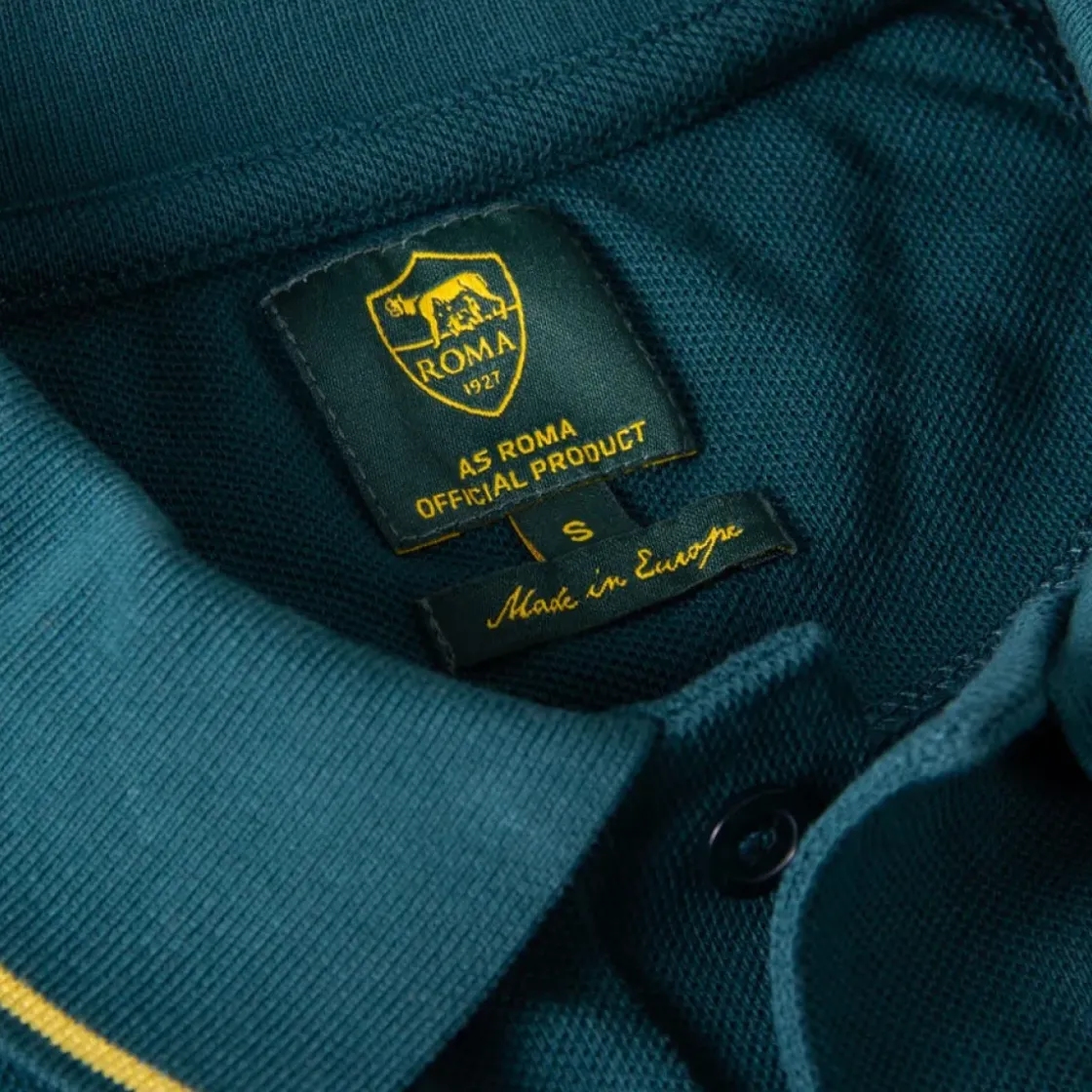 AS Roma Polo Heritage , Adulto, Verde Shop