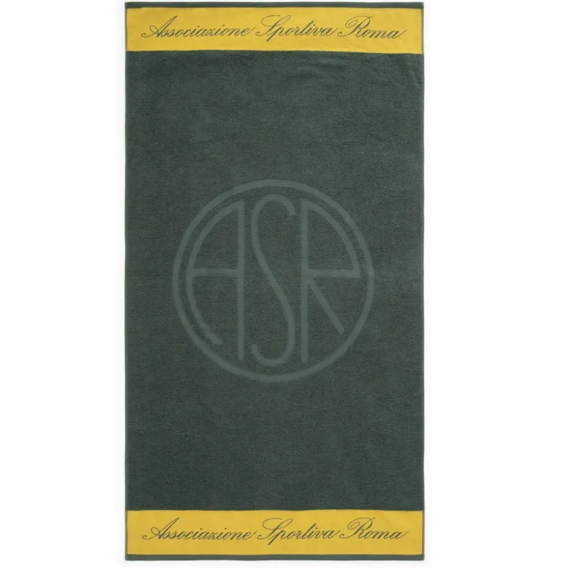 AS Roma Telo mare ASR Legacy, Cotone, 90 x 170, Verde Cheap