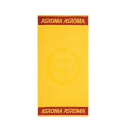 AS Roma Telo mare Romolo, Cotone, 70 x 140, Giallo Hot
