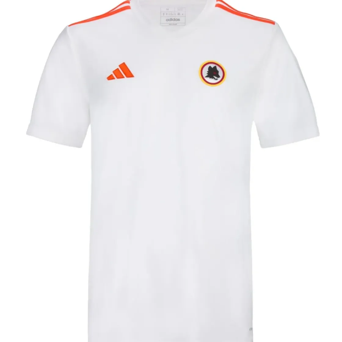 AS Roma T-shirt Adidas Padel, Bianco, Uomo Clearance