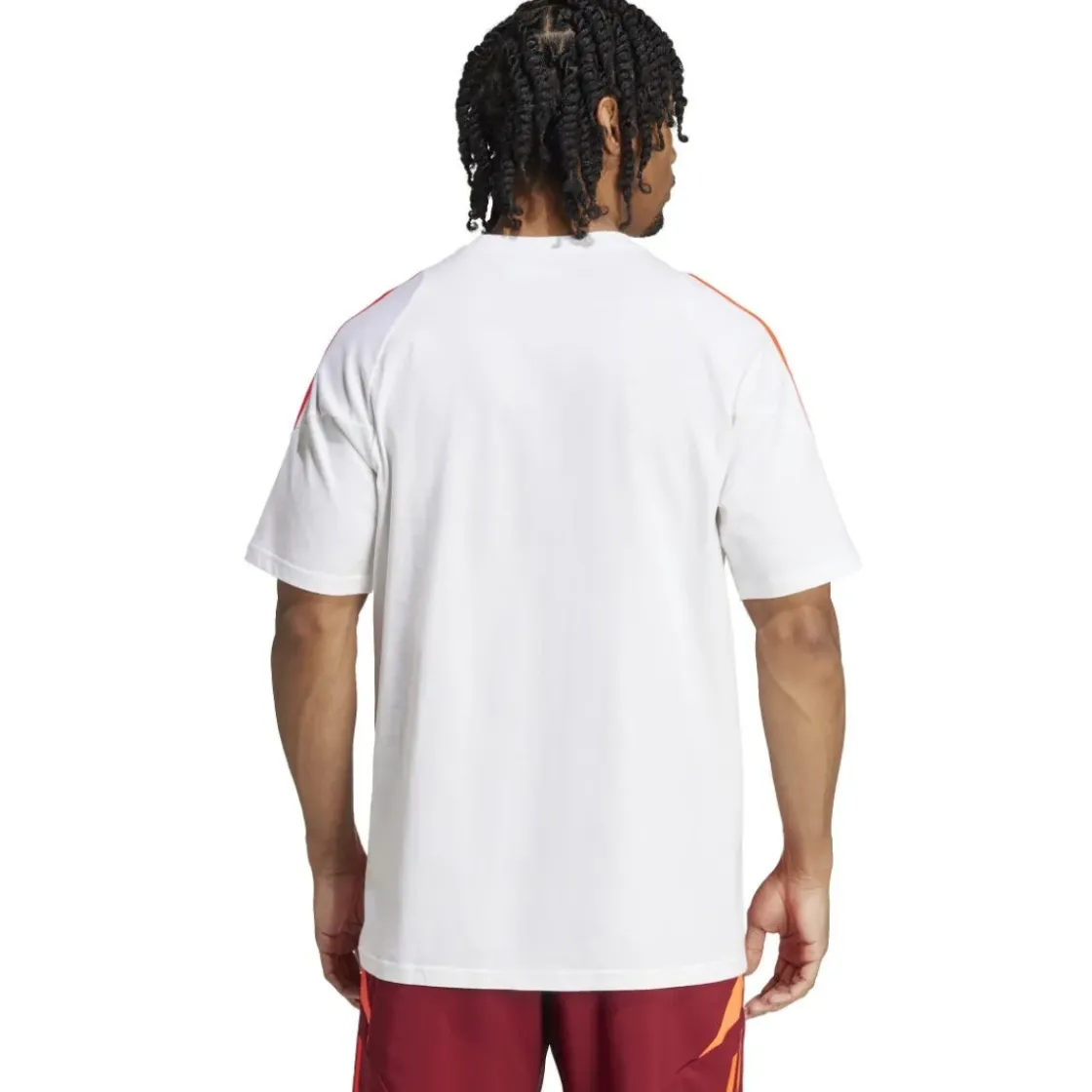AS Roma T-shirt allenamento , Uomo, Bianca Best Sale