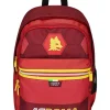 AS Roma Zaino scuola doppio scomparto logo Lupetto Best Sale