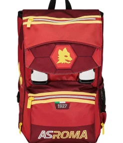 AS Roma Zaino scuola estensibile logo Lupetto Shop