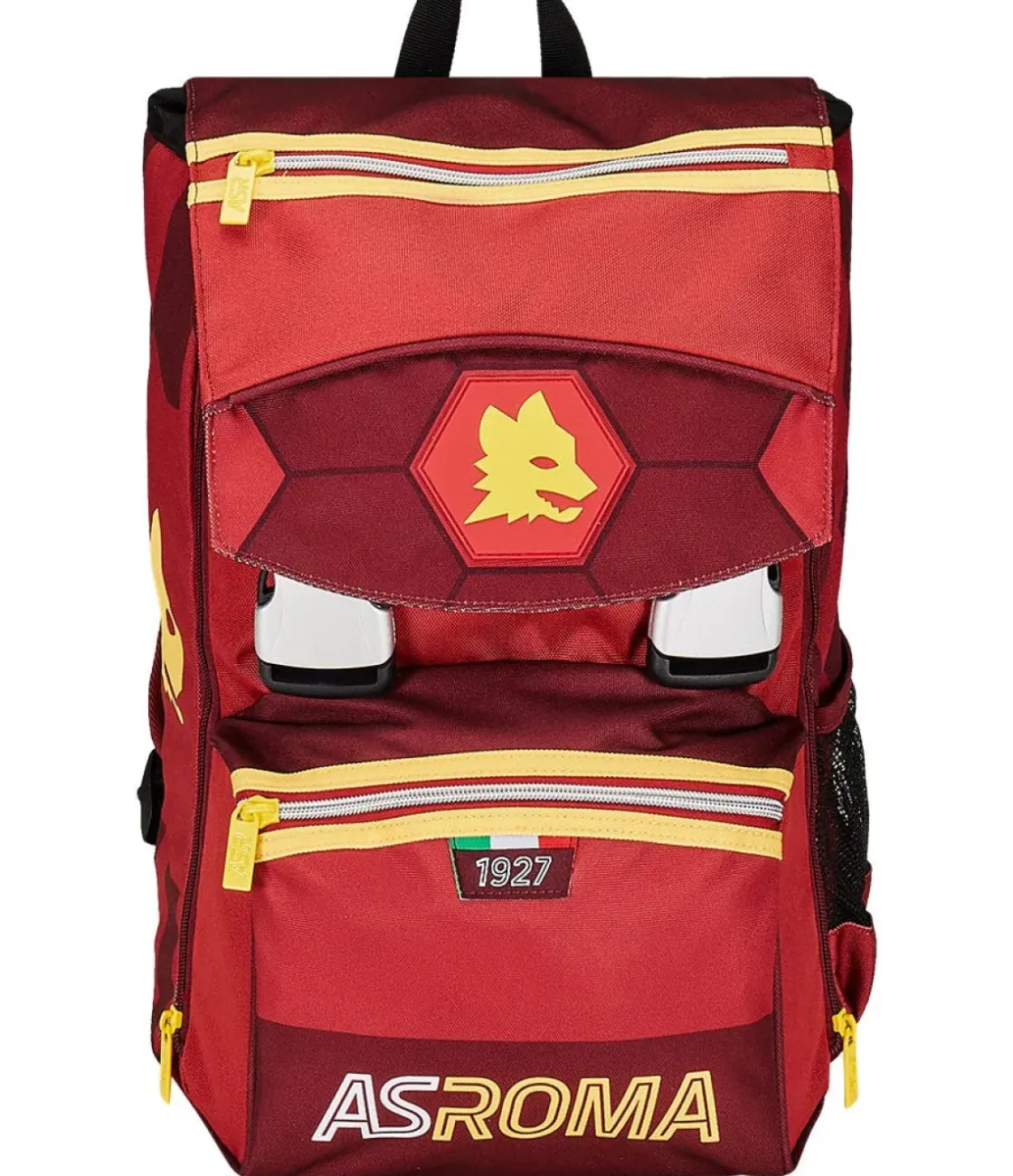 AS Roma Zaino scuola estensibile logo Lupetto Shop