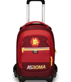 AS Roma Zaino scuola Trolley logo Lupetto Fashion